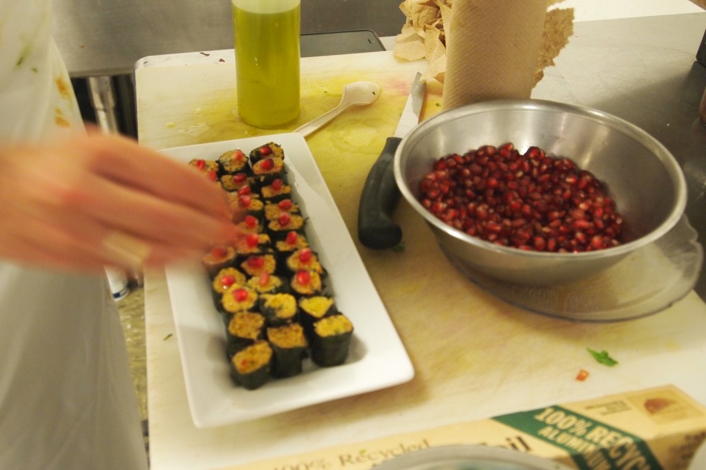 Inspiration for this recipe comes from Ece Aksoy  - Istanbul/Turkey - a lifelong friend and the owner of my favorite restaurant. She does this shape with just a bulgur filling.