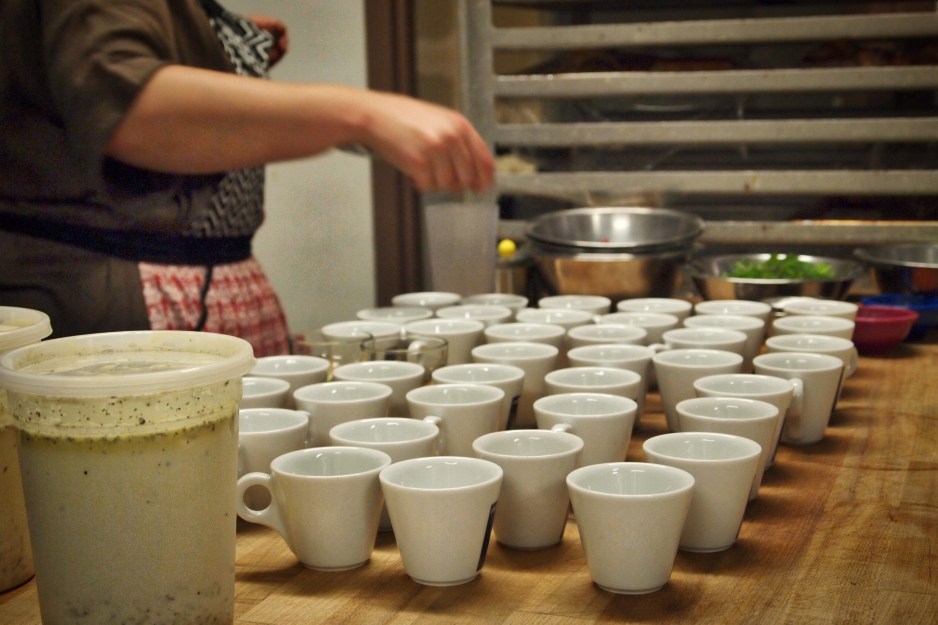 Preparing for the first course